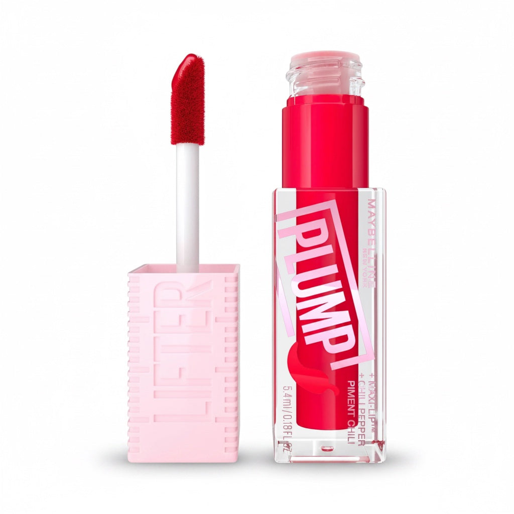 Maybelline Lifter Plump Lip Gloss – 004 Red Flag (5,4 ml)